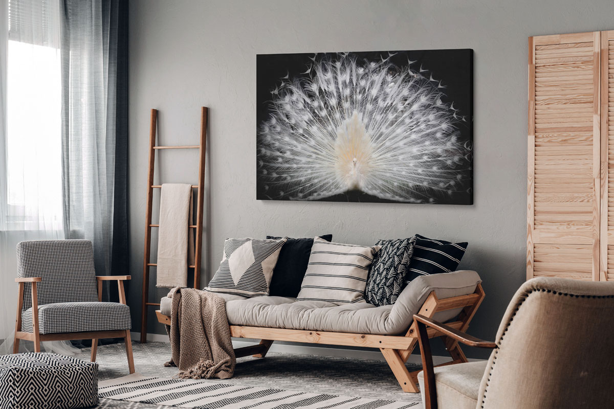 Black And White Canvas taulu Dekoa